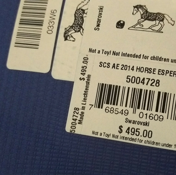 Swarovski Crystal 2014 SCS Esperanza horse Annual Edition - Picture 2 of 7